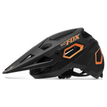 (BlackOrange) BATFOX Mountain Bike Helmet LA302 MTB Sports Cycling Bicycle Helmet for Adults Youth Men Women (56-60cm, 11 colors)