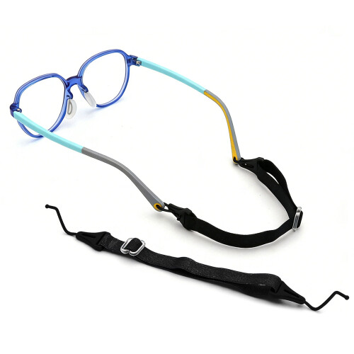 Eyeglass Cord Retainer Straps Adjustable-fluorescent green 2