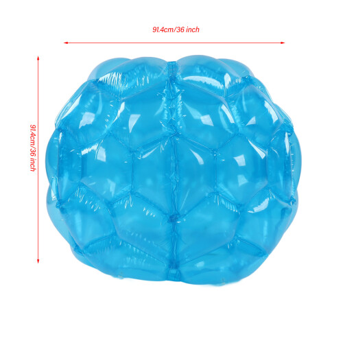 90CM Inflatable Collision Balls Blue Foldable 1