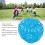 90CM Inflatable Collision Balls Blue Foldable 4