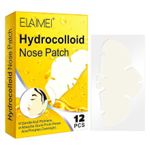 (3 pcs) Hydrocolloid Removes Blackheads And Acne Nose Stickers Pore Cleans Whiteheads Nose Mask Gentle And Does Not Hurt The Skin 12pcs