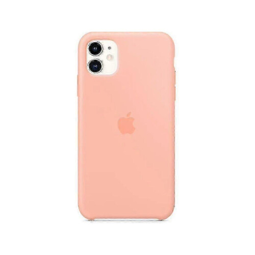 (Pink) Silicone Phone Case For Iphone 11 - ya