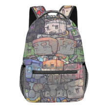 (11) Minecraft Primary And Secondary School Students' Schoolbags Children's Backpacks Backpacks For Primary School Students