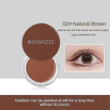 (brown) Black and Brown Gel Eyeliner Set Water Proof Smudge Proof, Last for All Day Long