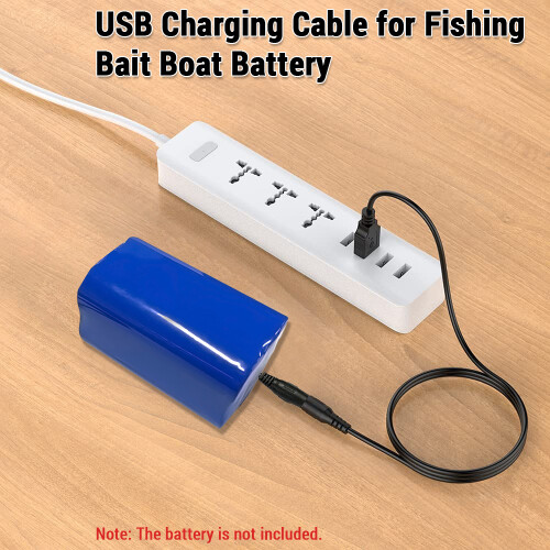 Câble USB de Recharge 100cm - Pour Batteries de bateaux de pêche 2