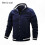(M, White) Men's Lightweight Bomber Jacket Windbreaker Active Coat with Full Zip and Standing Collar for Spring Fall - DSW 3