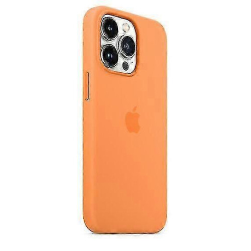 (Marigold) Silicone Case With Magsafe For Iphone 13 Pro Phone Case - POP 1