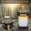 (Orange) Foldable Camping Lantern Solar Usb Rechargeable Camping Lamp 3 Light Modes Led Torch For Hiking Emergency 3