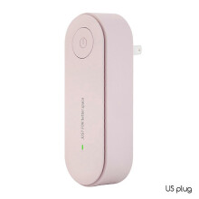 (US plug, Pink) Mite Removal Instrument Effective Allergy Mite Relief for Bedroom Living Room