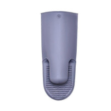 (Grey) Silicone Oven Glove Heat Resistant Microwave Mitt Anti Slip Baking Tools Kitchen Mitten