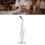 Miniature Saxophone Model - Silver, 14 cm/5.5 in 1