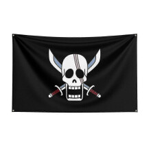 (A, 90 x 150cm) 3x5 One Pieces Flag Polyester Printed Comic Banner compatible with Decor