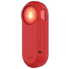 (Red) Compatible For Garmin Varia RTL515 Bike Light Bicycle Radar Protection Sleeve Silicone Case Dustproof Soft Cover