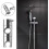 (20MM) Shower Head Bracket, Shower Head Holders Replacement Shower Riser Rail (size:19mm) f54 5