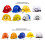 Hard Hat Fan 2000mAh Portable Safety Helmet 4