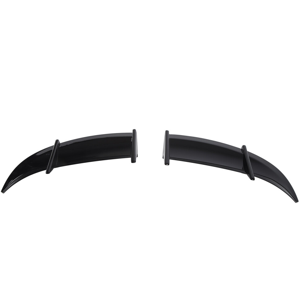 Glossy Mk6 Rear Roof Spoiler Black 7055741060724