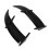 MK6 Rear Trunk Spoiler ABS Glossy Black Base Model 13