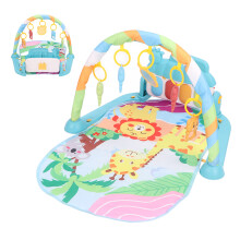 Green Foot Piano Baby Musical Mat 3xAA 72x40x47cm