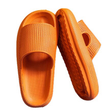 (44-45, Orange) Summer Slides Slippers Platform Beach Sandals Unisex Slippers Quick Drying Tw