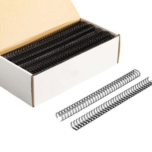 100Pcs Multi Hole Binding Coils Iron Metal Binding Rings 23-TE