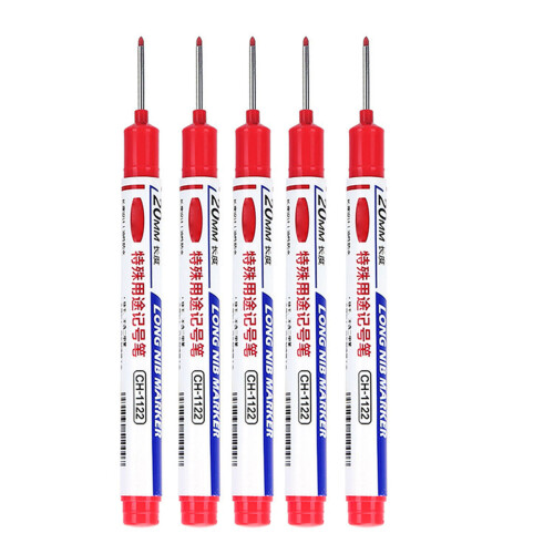 Oil Based Waterproof Permanent Markers Writing Marker For-Red