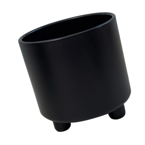 Metal Flower Pot Decorative Vase Practical Flowerpot Modern-S