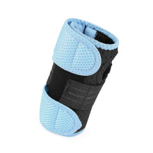 Breathable Wrist Guard Stabiliser Support-Black and blue Left