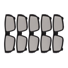 Solar Eclipse Glasses 5 Pcs, One Size, Plastic