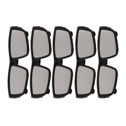 Solar Eclipse Glasses 5 Pcs, One Size, Plastic