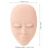 Lash Mannequin Head 16x10.4cm Pink, 3 Pairs Lashes 2