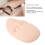 Lash Mannequin Head 16x10.4cm Pink, 3 Pairs Lashes 5