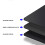 Under Grill Mat 36x36in Round Fireproof Black Pad 9
