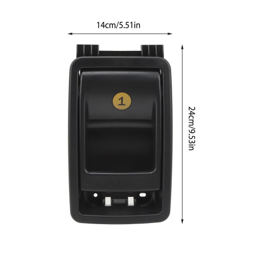 Folding Seat Latch Release OE 75220 Sienna Black 1