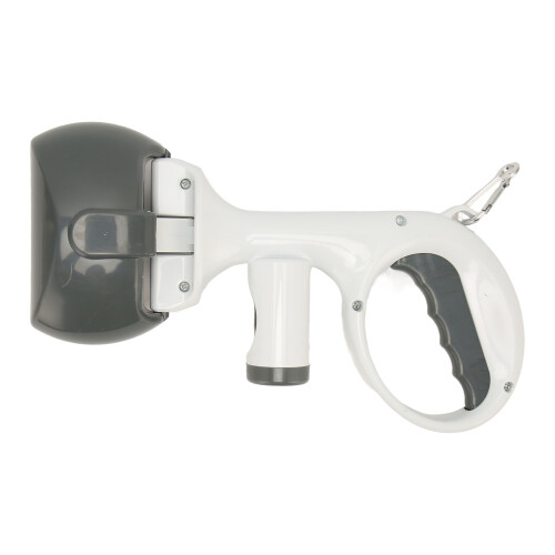 Portable Plastic Pet Poop Jaw Scoop with Waste Bag 1