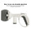 Portable Plastic Pet Poop Jaw Scoop with Waste Bag 3
