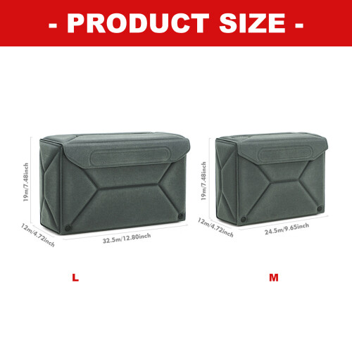 Weather Resistant Camera Insert Bag for Digital Cameras-Black L 2