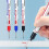 Oil Based Waterproof Permanent Markers Writing Marker For-Red 5
