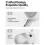 Button Hair Ejection Pet Sprays Comb For Gentle Massage-White 7
