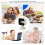 Indoor Security Camera 2K 400mAh White 150 4