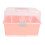 Implicit Pink Baby Bottle Drying Rack with Cover 3