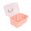 Implicit Pink Baby Bottle Drying Rack with Cover 12