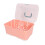 Implicit Pink Baby Bottle Drying Rack with Cover 14