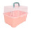 Implicit Pink Baby Bottle Drying Rack with Cover 16