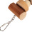 Parrot Wood Blocks Chew Toy - Movable Hooks 7