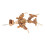 Parrot Wood Blocks Chew Toy - Movable Hooks 8