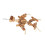 Parrot Wood Blocks Chew Toy - Movable Hooks 11