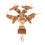 Parrot Wood Blocks Chew Toy - Movable Hooks 12