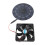 10W Monocrystalline Solar Fan 16x12cm Black 13