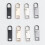 10PCS Metal Zipper Handle Mend Fixer Replacement Zipper-Silver 6