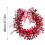 Valentine's Days floral wreath ornament-4 2